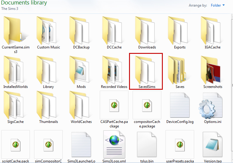 how to package files for sims 3