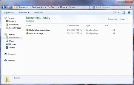 How to install package files into sims 3