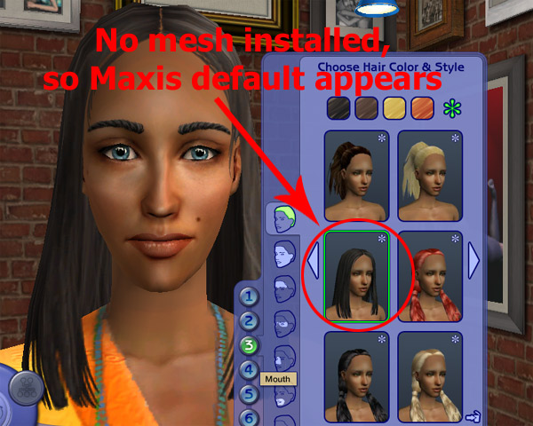 sims 2 custom content hair