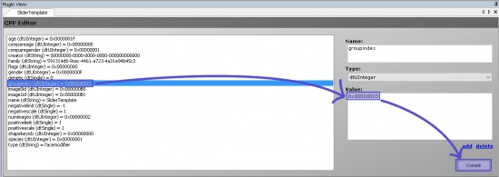 Illustration of the steps in "Groupindex"